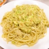 アボカドと明太子のパスタ
