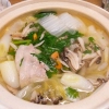 白菜と豚バラ肉の鍋