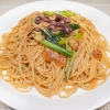 ホタルイカ沖漬けのパスタ