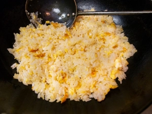 チャーハン完成