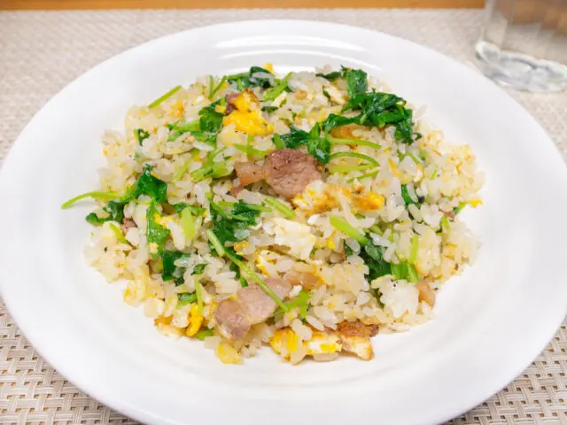 三つ葉のチャーハン