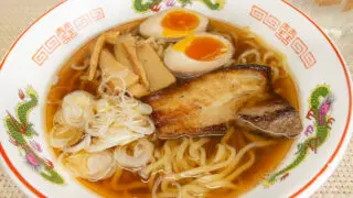 チャーシューと味玉の醤油ラーメン