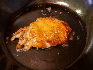 鶏もも肉、焼き上がり