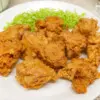 たこ焼き粉と紅生姜でつくる鶏唐揚げ