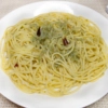 ふきのとうとちりめんじゃこのパスタ