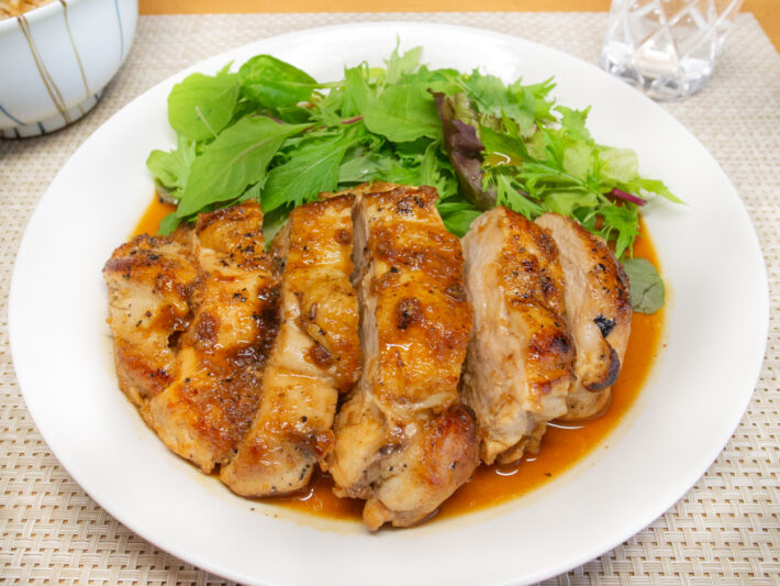 柔らかいガーリックレモンチキンストリップのレシピ