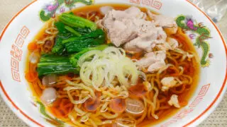 簡単めんつゆ冷やしラーメン