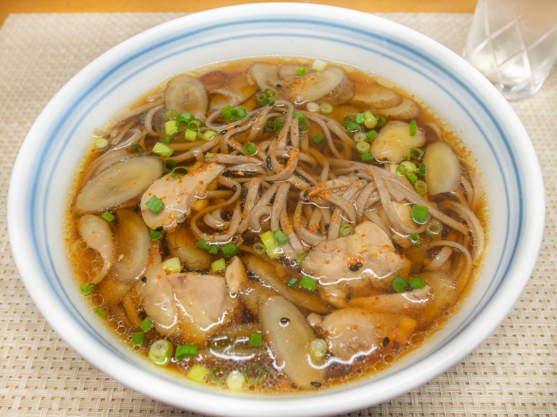 鶏ごぼう蕎麦