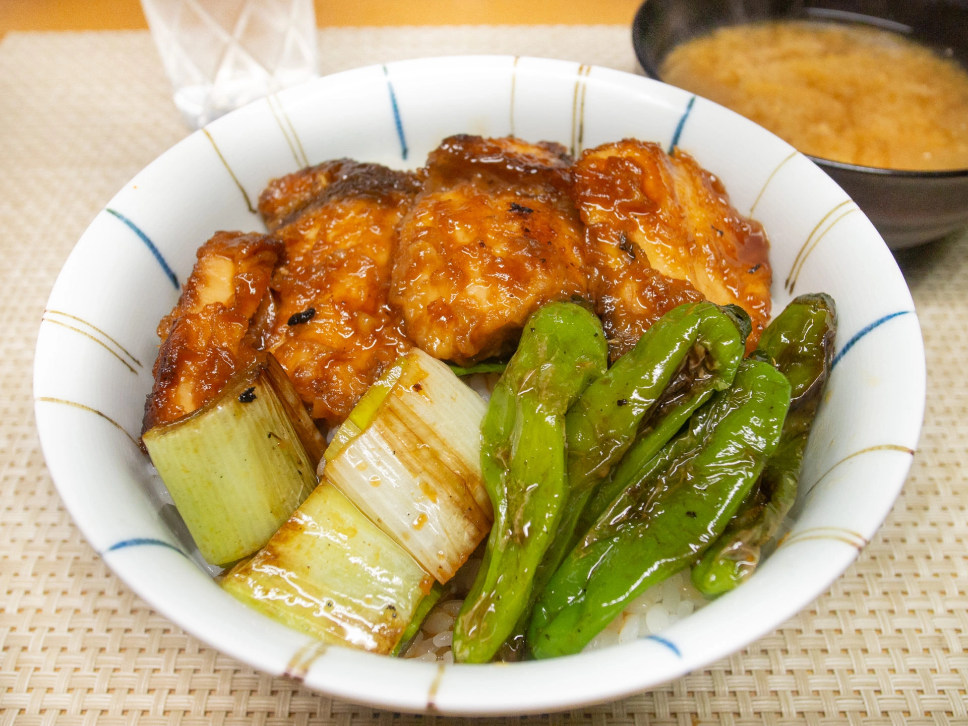 めかじきの照り焼き丼 Run To Be Sober