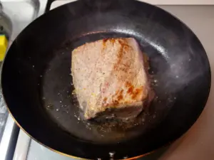 色が変わるまで焼く