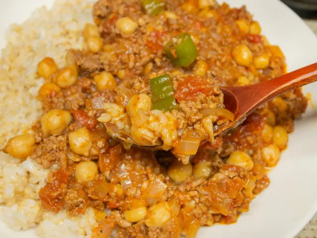 ひよこ豆のチリコンカン Run To Be Sober