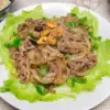 ラム肉のクミン炒め