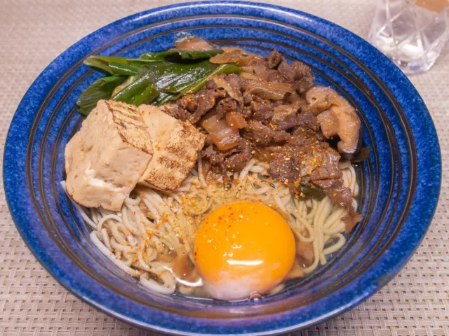 すき焼き蕎麦