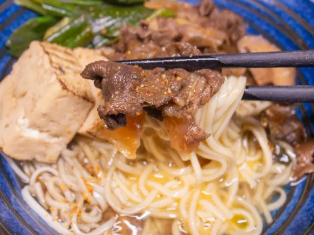 すき焼き蕎麦1