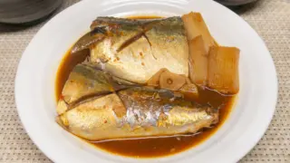 サバのピリ辛にんにく味噌煮