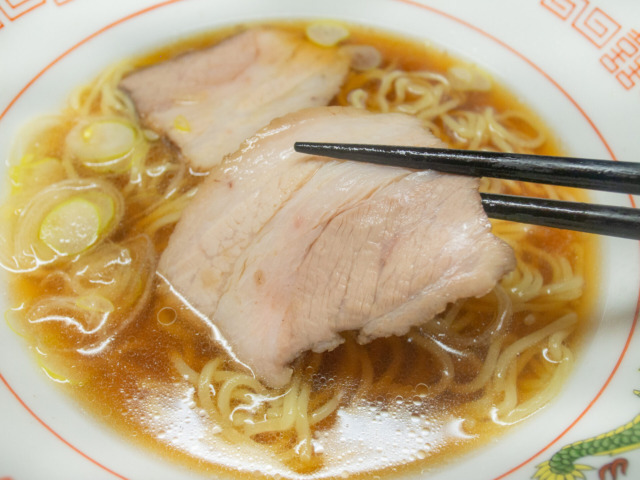 豚バラ肉のチャーシュー麺２