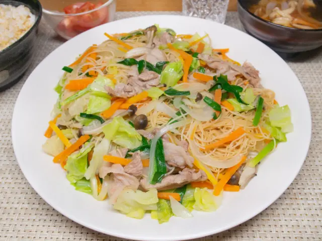 ケンミンの焼きビーフン