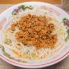 明星チャルメラ宮崎辛麺で簡単まぜそば