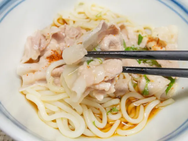 冷やし肉うどん2