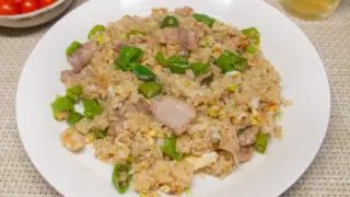 ししとうの青唐辛子ナンプラー・チャーハン