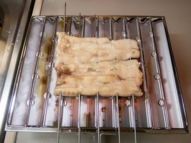 ひっくり返して焼く