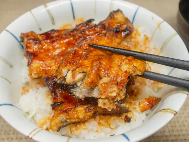 ウナギの蒲焼き丼１