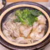 鶏と舞茸の塩鍋