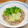 菜の花のわさび蕎麦