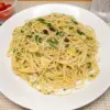 パセリとアンチョビのパスタ