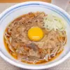 すき家牛丼の具でつくる簡単肉そば