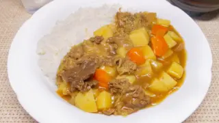 すき家牛丼の具でつくる簡単カレー