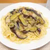 茄子とアンチョビのパスタ