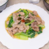 豚肉と小松菜のナンプラー生姜炒め