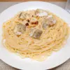 鱈とたらこのパスタ