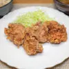 鰹節の鶏唐揚げ