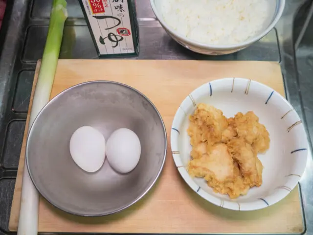 使う食材の写真