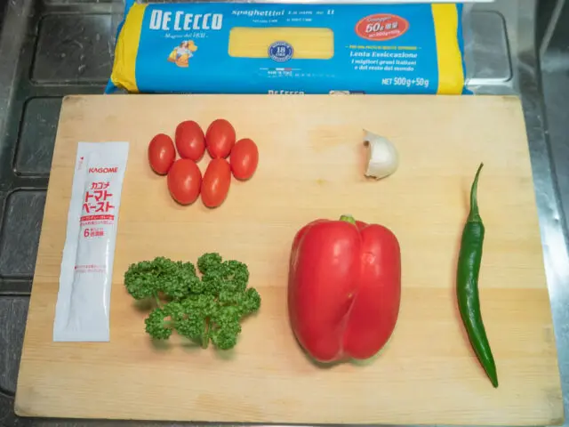 使う食材の写真