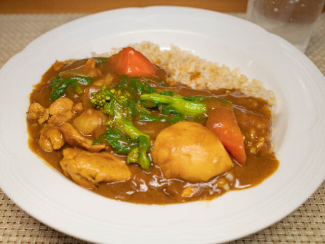 菜の花チキンカレー