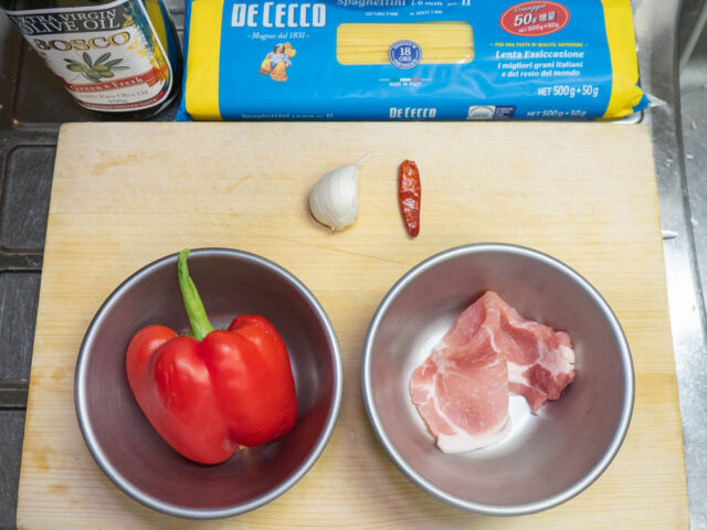 使う食材の写真