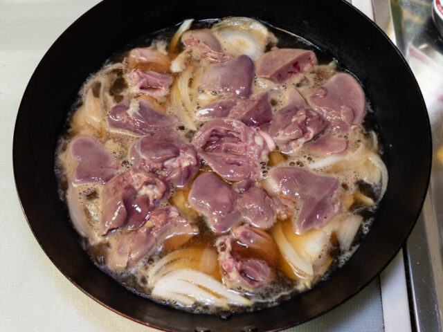 煮ている写真