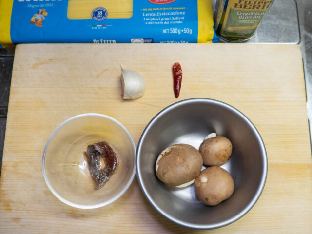 使う食材の写真