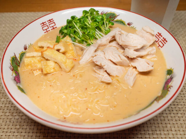 豆乳冷やし辛麺