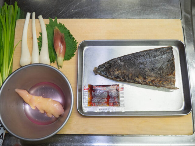 使う食材の写真