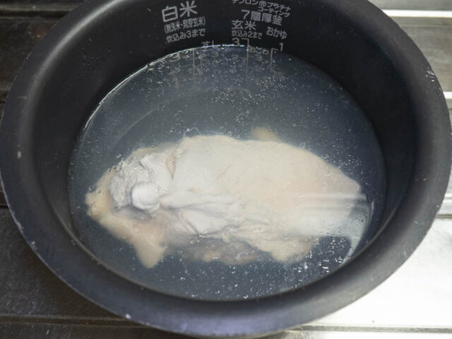 保温調理後の写真