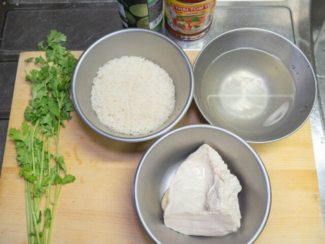 使う食材の写真