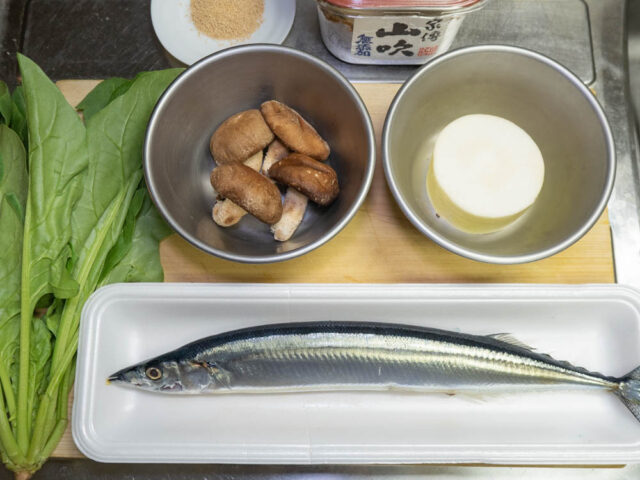 使う食材の写真