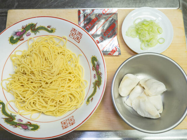 食材の下ごしらえをした写真