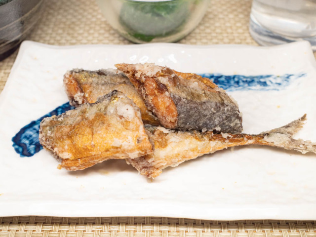 秋刀魚の竜田揚げ
