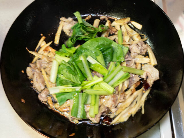 小松菜を加えた写真