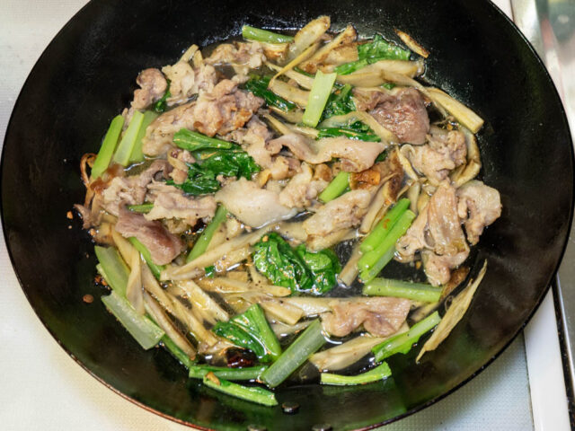 ソース完成の写真